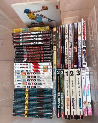 Lotto Manga Vari - 53 Volumi (anni 90 - 2000)
