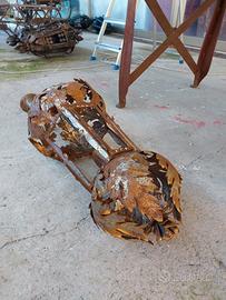 Lanterna antica in ferro battuto