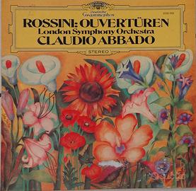 3 vinili musica classica (2 Rossini - 1 Bach)