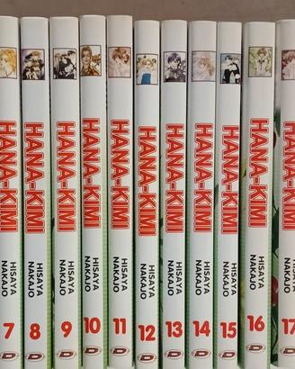 Manga Hana-Kimi serie completa vol. 1-23