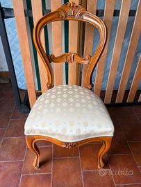 Sedia restaurata
