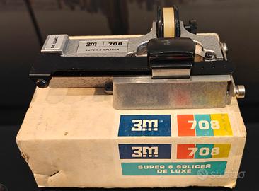 Giuntatrice Super 8 3M 708 Vintage con scatola