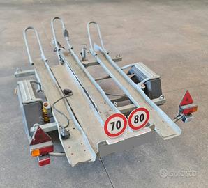 Carrello rimorchio trasporto moto ELLEBI