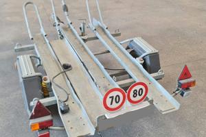 Carrello rimorchio trasporto moto ELLEBI