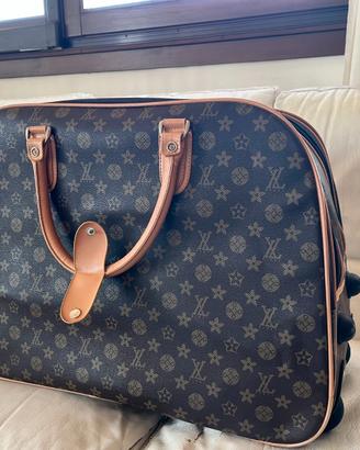Borsone Trolley da Viaggio stile Louis Vuitton