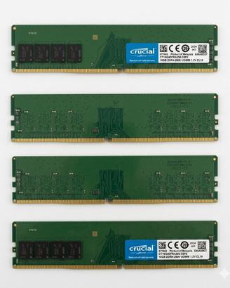 RAM Crucial 32GB DDR4 2666MHz Kit 2x16GB