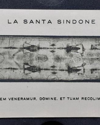 Santino celebrativo Santa Sindone, Pio XI, 1934