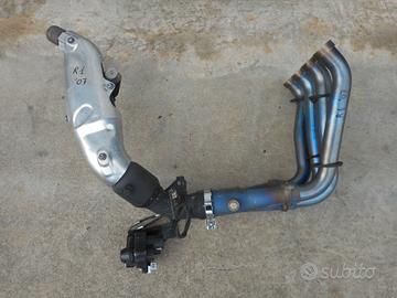 marmitta yamaha r1 2007 2009