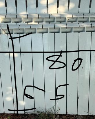 3 Termosifoni alluminio nuovi