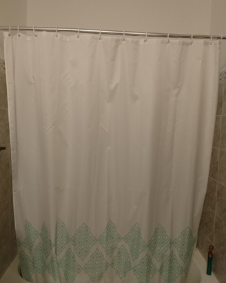 Tenda doccia tessuto impermeabile