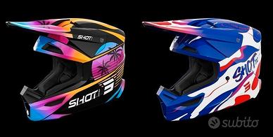 CASCO CROSS BIMBI SHOT FURIOUS in due colorazioni