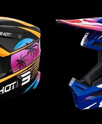 CASCO CROSS BIMBI SHOT FURIOUS in due colorazioni