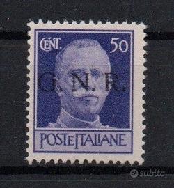 Repubblica Sociale Italiana 1943 MNH Lotto 4684