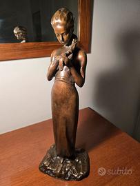 Scultura in bronzo firmata “Paolo Trubetzkoy”