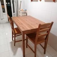 Tavolo e sedie