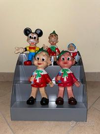 LOTTO PUPAZZI LEDRAPLASTIC ANNI '60