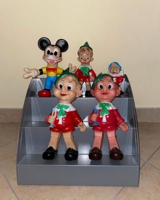LOTTO PUPAZZI LEDRAPLASTIC ANNI '60