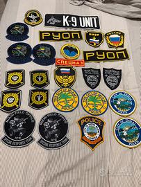 Toppe patch 25 pezzi,  polizia Police miami swat