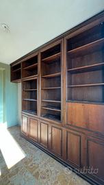 libreria in noce perfetta