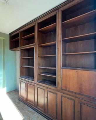 libreria in noce perfetta