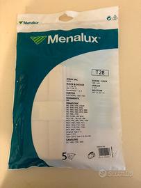 Sacchetti ricambio per aspirapolvere T28 Menalux