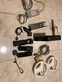 WII Nera con accessori