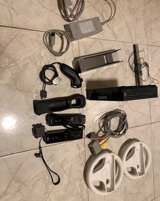 WII Nera con accessori