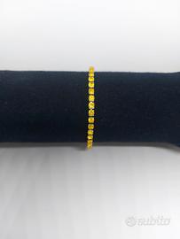 Braccialetto Tennis giallo unisex 