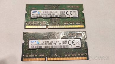 Memoria ram 2x4Gb Samsung 1600MHz