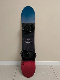 Snowboard Head Rowdy 128 Attacchi Rossignol Rookie