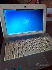 Sony Vaio 10,1" funzionante con custodia Tucano