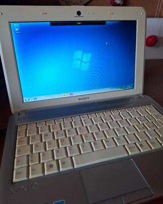 Sony Vaio 10,1" funzionante con custodia Tucano