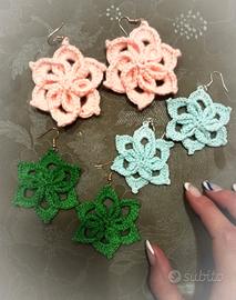 orecchini fatti a mano