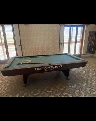 Biliardo americano brunswick vintage
