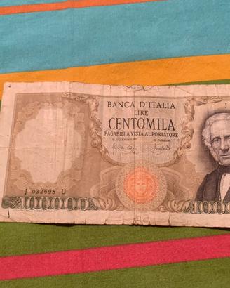 100000 lire Alessandro Manzoni