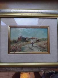 olio su tela 