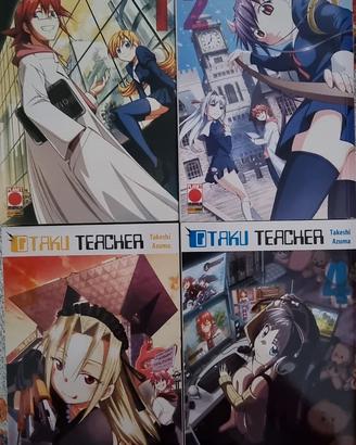 manga otaku teacher da 1 a 4