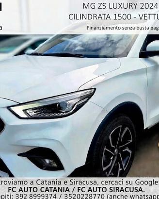 Mg ZS 1.5 VTi-tech Luxury - IVA DEDUCIBILE