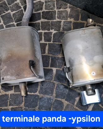 terminale marmitta Fiat panda 2013 in poi 