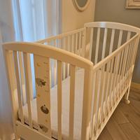 Lettino Foppapedretti Paky con sponda regolabile