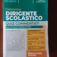 Quiz commentati per concorso dirigente scolastico 