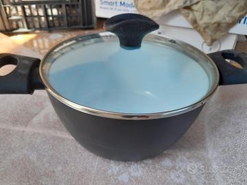 Casseruola TVS Ceramica Pura NUOVA + coperchio