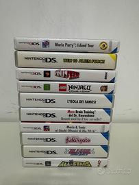 Lotto videogiochi Nintendo DS-3DS