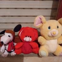 set animali in peluche 