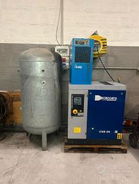 compressore Ceccato CSB20 essiccatore e serbatoio 