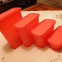 Set ovale classic di Tupperware 4 pezzi , nuovo