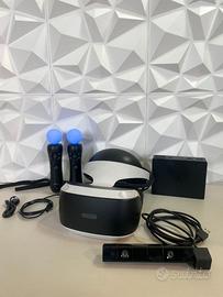 Visore Sony PlayStation 4 VR camera 2 PS Move PS4