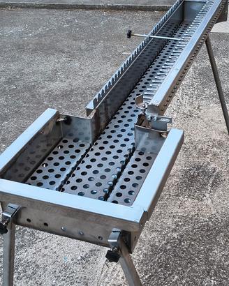 FORNACELLA INOX PER ARROSTOCINI 