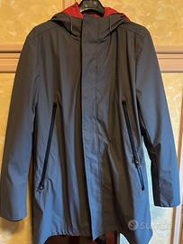 SLAM Parka Sailling, grigio con cappuccio tg 52