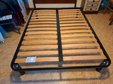 Rete a doghe matrimoniale 140x190 cm